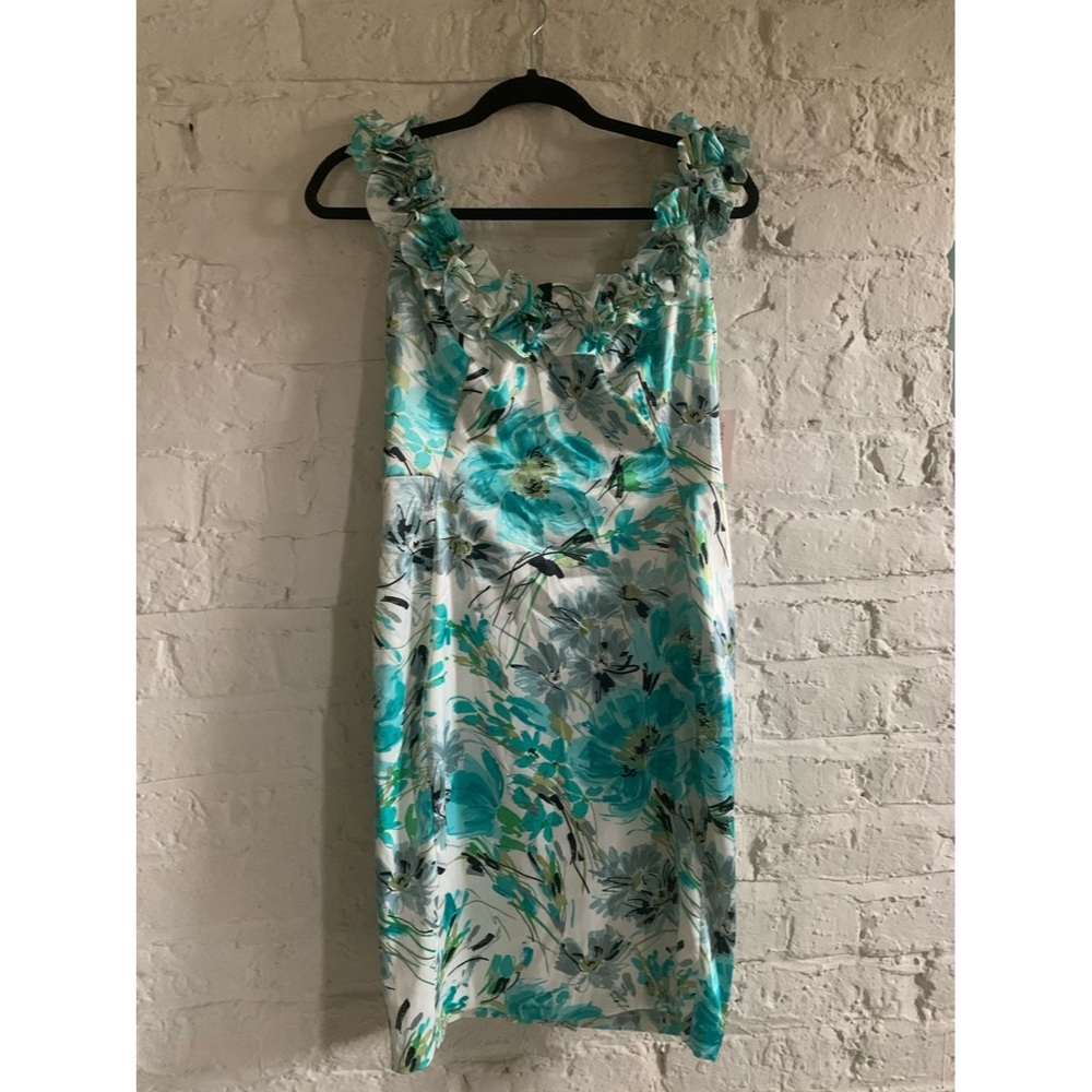 Dress Barn Floral Print Dress Size 4 NWT